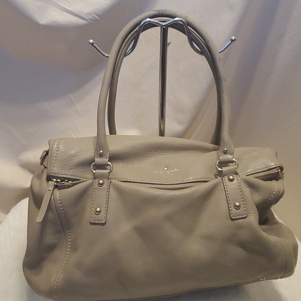 Kate Spade Nude Leather Shoulder Bag